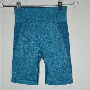 Gymshark Women's Blue Athletic Shorts